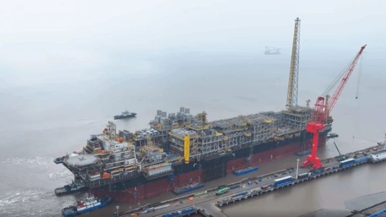 Equinor conclui içamentos dos módulos do FPSO Raia